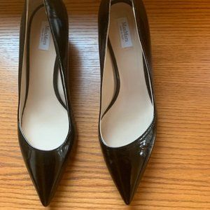MaxMara Black Patent heel